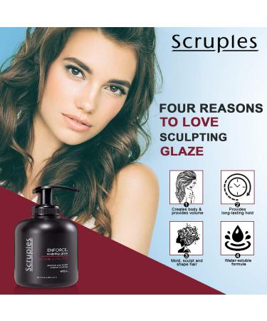 Scruples Enforce Sculpting Glaze 8.5 Oz - Professional Hair Styling Product - Buy Online on GoSupps.com