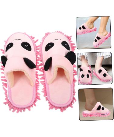 Beavorty Reusable Mop Slippers - Washable Cartoon Mopping Shoes for Easy Floor Cleaning | International Shipping Available - Buy Online on GoSupps.com
