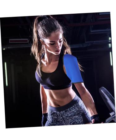 Buy NOLITOY Adjustable Basketball Shoulder Pads & Brace - Rubber Protective Gear for Weightlifting & Sports 75x15cm Blue - International Shipping Available - Buy Online on GoSupps.com