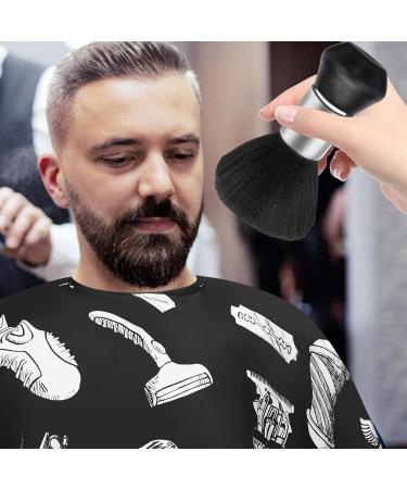 Buy Professional Waterproof Barber Cape for Men - Large Hair Cutting Salon Accessories | International Shipping Available - Buy Online on GoSupps.com