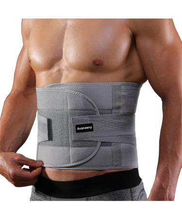 Back Brace-Relief for Back Pain, Herniated Disc, Sciatica, Scoliosis- Lower Back Brace Belt - Sports Lumbar Support Brace with Dual Adjustable Straps for Keep Spine Straight and Safef - Breathable Waist Support Belt for Me