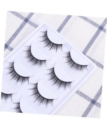 minkissy 80 Pairs Lashes Natural False Lashes Fake Eyelash Dense Eyelash Eyelashes 3d Cross - Buy Online on GoSupps.com