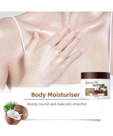 200g Coconut Body Moisturisers Body Cream Butter Coconut Oil for Moisturizing Coconut Body Lotion Coconut Body Cream Coconut Butter for Skin Body Balm Coconut Moisturiser Body Care Body Lotion - Buy Online on GoSupps.com