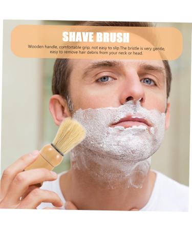 Beavorty Bartbrush Razor Cream & Foam Brush for Men - Premium Solidwood Beard Care | Blybar Blyb Razor Brush - Buy Online on GoSupps.com