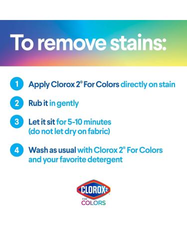 Clorox 2 Colors Liquid - 33 Ounces Unscented Stain Remover for White & Color Fabrics | International Shipping Available - Buy Online on GoSupps.com