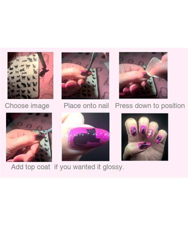 Dinosaur Collection (dinosaur Nail Stickers Black) - Buy Online on GoSupps.com