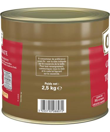 CHEF Tomato Coulis - From 3 kg of Tomatoes - Soups Vegetables Sauces Soups - 2.5 kg box (canned) - Buy Online on GoSupps.com