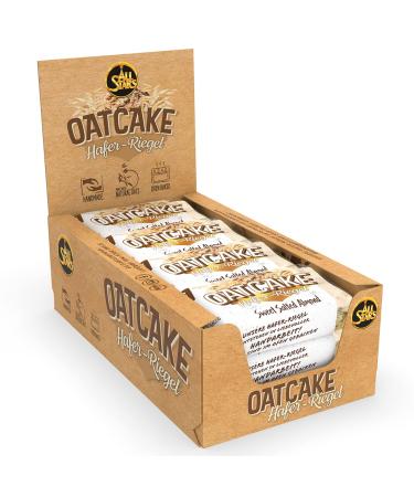 All Stars Oatcake Hafer-Riegel Salted Almond I 12 Energy bars each 80g I protein bar with oatmeal & high-quality carbohydrates I sweeten muesli bar super filling