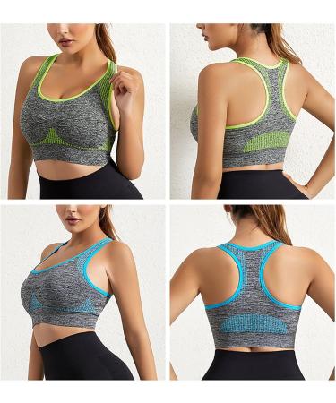 Angxiwan Women's Fitness Bustier - Seamless Bralettes & Low Support Active Wear for International Shipping - Buy Online on GoSupps.com