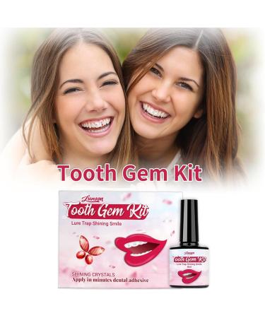 Tooth Gemstone Set | DIY Tooth Jewelry Kit for a Bright Smile | Shiny Crystal Tooth Decorations - Buy Online on GoSupps.com