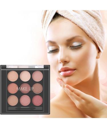 9-Color Eyeshadow Palette Neutral Eyeshadow Palette Earth Tones Neutral Eyeshadows Highly Pigmented Waterproof Nude Eye Shadow Makeup Palette Greatideal 02# - Buy Online on GoSupps.com