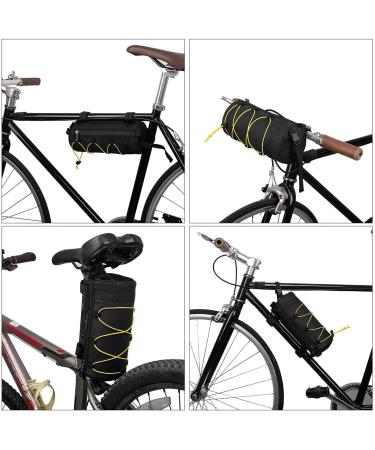 Buy Dasellfa Waterproof Bicycle Handlebar Bag - Front Frame Pocket with Shoulder Strap - Perfect Yellow Accessories for Cyclists - Buy Online on GoSupps.com