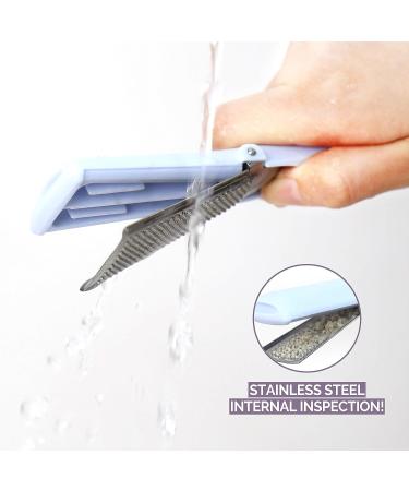 F3 Systems Stainless Steel Callus Remover for Thick Callus and Cracked Feet - Professional Foot Care Tool for Removing Hard Skin and Exfoliating Feet - Buy Online on GoSupps.com