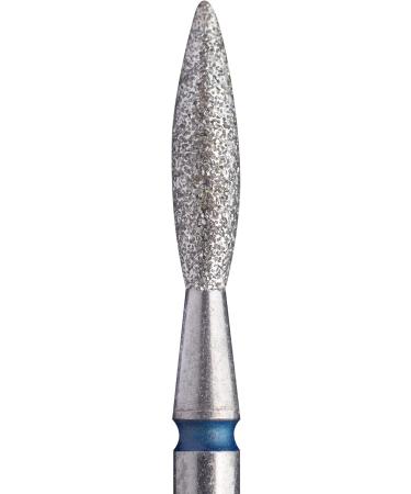 Diamond Drill Bit Bits Manicure Pedicure Nail "Flame " Blue 2.3mm Staleks (Blue/Medium) - Buy Online on GoSupps.com