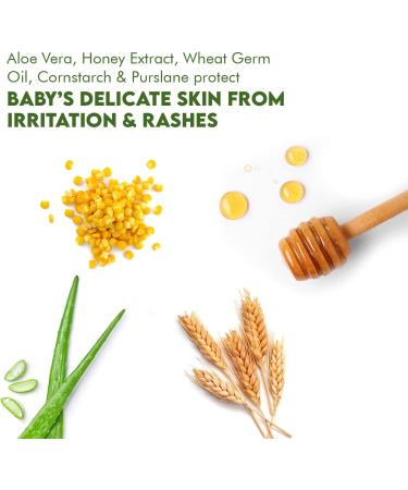 WBM Care 3 in 1 Baby Powder - Skin Repairing, Nourishing & Dry - Natural Dusting Powder 4.9 oz - Buy Online on GoSupps.com