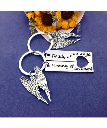Dabihu Loss Memorial Keychain | Baby & Child Loss Keepsake for Infant Remembrance | Sympathy Gift - Buy Online on GoSupps.com