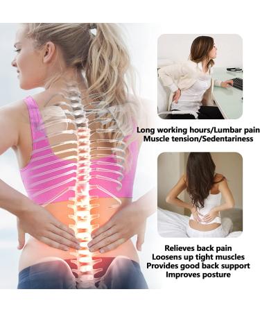 Back Stretcher & Realignment Device for Lower Back Pain Relief - Herniated Disc, Sciatica, Scoliosis | Multi-Level Decompressor - Black - Buy Online on GoSupps.com