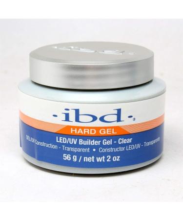 ibd Hard Gel LED/UV Builder Gel Clear 56g/2oz - Set of 2 - Buy Online on GoSupps.com