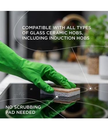 Nordicare Stove Top Cleaner Glass Ceramic - Induction Cooktop Polish & Protector 500ml - No Scrubbing Pad - Protective Film - Made In Denmark - Buy Online on GoSupps.com