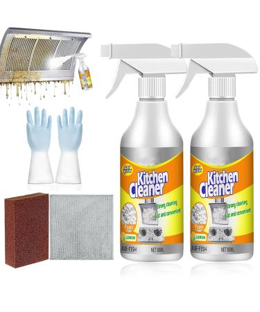 EZGHAR Clean up Kitchen Oil Stains Lolo Lolo Clean up Kitchen Oil Stains Lqlq Kitchen Cleaner Lqlq Clean up Kitchen Oil Stains 60ml/2.03oz Pot Cleaner for Bottom of Pans (2pcs)