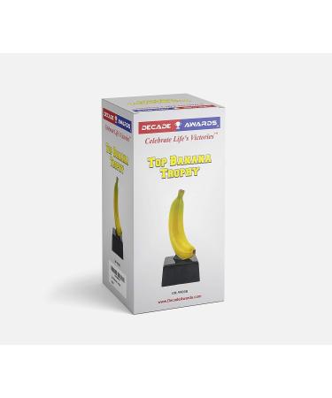 Top Banana Award Trophy - 7 Inch Tall | Engraved Plate Included - Buy Online on GoSupps.com