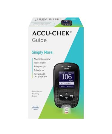 Accu-Chek Guide Meter for Diabetic Blood Glucose Testing - Buy Online on GoSupps.com