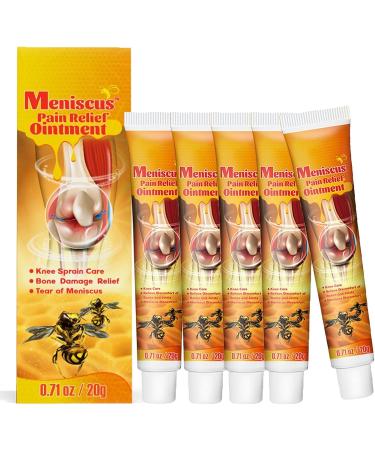 Bee Venom Cream New Zealand Meniscus Pain Relief Ointment Creme venin d'abeille pour arthrites Gel de soin professionnel au venin d'abeille de nouvelle-z lande Relieve Joint Pain (5pcs)