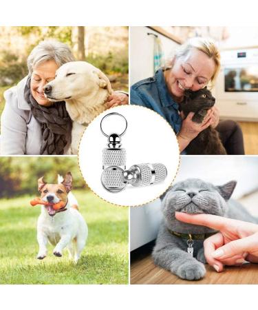 Pack of 6 Waterproof Address Tags for Dogs & Cats - Custom Pet Collar Pendants with Key Ring - Buy Online on GoSupps.com