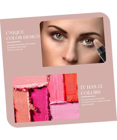BELLIFFY 1box 12 Shadow Box Girl Makeup Eyeshadow Pen Colorful Eyeshadow Stick Beautiful Eye Cosmetics Eye Shimmer Pen Girl Cosmetics Eyeshadow Stick Beauty Eyeshadow Pen - Buy Online on GoSupps.com