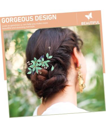 FRCOLOR Hair Comb Hair Accessories Pearl Bridal Hair Comb Jeweled Hair Clips Bridal Hair Clip Rhinestone Trim Wedding Hair Clips for Brides Hair Accessories for Women and Metal - Buy Online on GoSupps.com