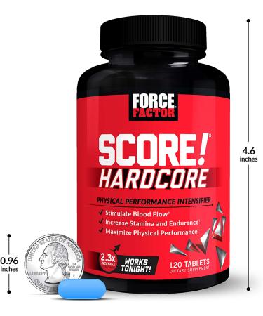 GoSupps.com - Force Factor SCORE! Hardcore Performance and Libido Intensifier 120 Tablets - Buy Online on GoSupps.com