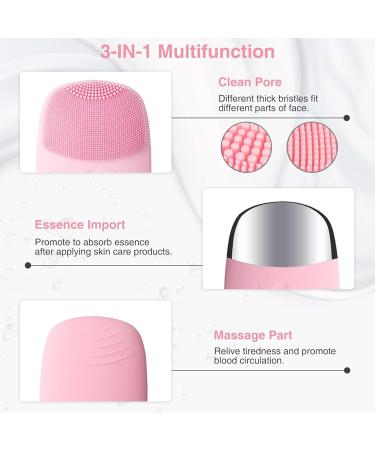 Ultimate Facial Care Kit - Electric Silicone Face Scrubber Faux Jade Roller & Gua Sha Set Precision Eyebrow Trimmer | Complete Home Spa Beauty System - Buy Online on GoSupps.com