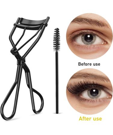 Sibba Eyelash Curler Kit 3Pcs Eyelash Aid and brow Brush Lash Curler with 10 Silicone Replacement Pads for Women Girls No Pinching or Pulling Fit All Eye Shapes - Buy Online on GoSupps.com