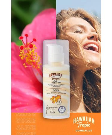 Hawaiian Tropic Silk Hydration Air Soft Face Protective Sunscreen SPF 30 50ml - 3 units - Buy Online on GoSupps.com