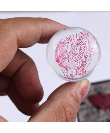 Shop Finger Fishing Nail Art Set: 10 Templates Silicone Stamp & Scraper - Perfect for Manicure & Nail Art Tools Worldwide - Buy Online on GoSupps.com