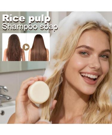  Generisch Solid shampoo for washing and caring for hair 60g nourishing hair soap with a conditioning effect | Purifying and cleansing shampoo | For women and men for hair care - Buy Online on GoSupps.com
