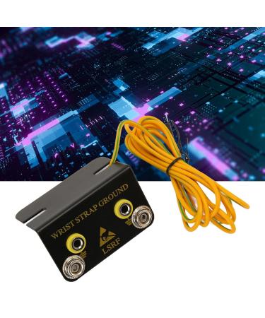 Buy Socobeta Antistatic 2-Hole Sound Connector for ESD Bracelets - 1.6m Cable & Round Handlebar Adapter | International Shipping Available - Buy Online on GoSupps.com