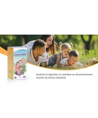 Comfort Relief Food Supplement for the Whole Family (+3 years) - Digestive Syrup Fyto+ | Chamomile Anise & Mint | Transit & Digestion Support | 150ml - Gluten Free - Buy Online on GoSupps.com