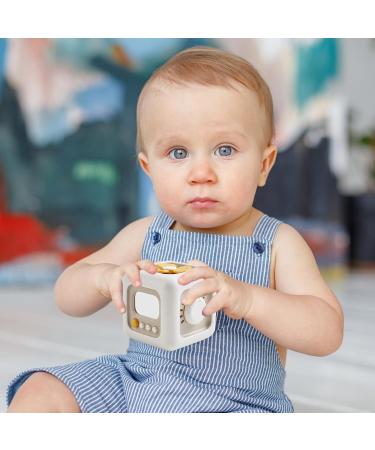 Aronrave Montessori Toys - Busy Activity Cube for 1 Year Olds | Motor Skills Development Fidget Toys for Babies - Buy Online on GoSupps.com
