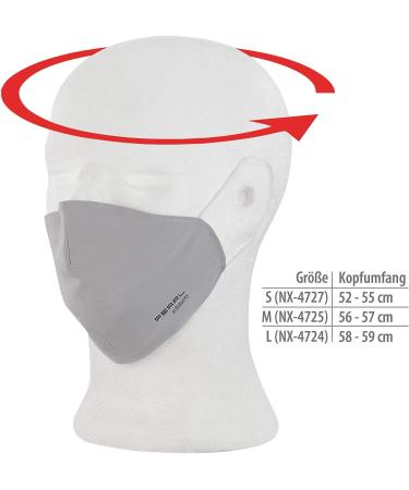 PEARL Mask Valve - Washable & Reusable Mouth-Nose Fabric Mask (Size M) - 1 Piece Community Mask for International Shipping - Buy Online on GoSupps.com