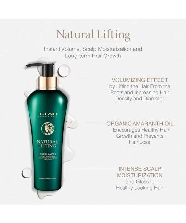 T-LAB PROFESSIONAL Natural Lifting Duo Shampoo for Oily Hair Sulfate-free Volumizing Shampoo for Thin Hair Organic Thickening Shampoo for Hair Growth and Salon Volume 10.14 Fl Oz - Buy Online on GoSupps.com
