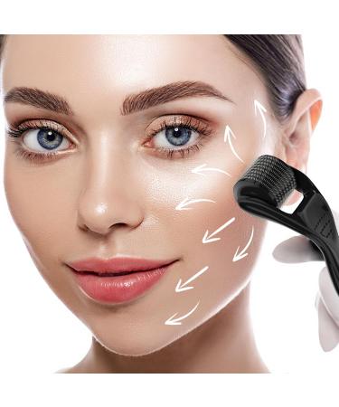 Derma Roller Microneedle 0.25mm for Face & Beard - Titanium Skincare Tool for Men & Women | Improve Skin Health & Reduce Scars - Buy Online on GoSupps.com