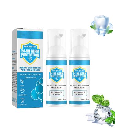 Awzlove T h Total Care Mouthwash - Solve All Oral Problems Awzlove Teeth Mouthwash Awzlove Mouthwash Foam Awzlove Teeth Whitening Mouthwash Refreshing Deep Cleaning Teeth (2Pcs)