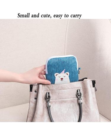 Large Capacity Women's Bond Storage Bag - Versatile Menstruation & Makeup Organizer for Travel | Tampon & Cosmetic Bag - Buy Online on GoSupps.com