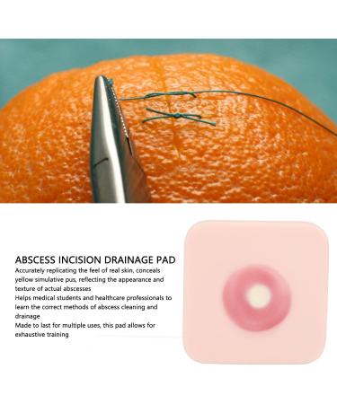 Abscess Incision Drainage Pad & Cyst Removal Trainer | Best Abscess Drainage Kit for Sebaceous Cyst Surgery Training - Buy Online on GoSupps.com