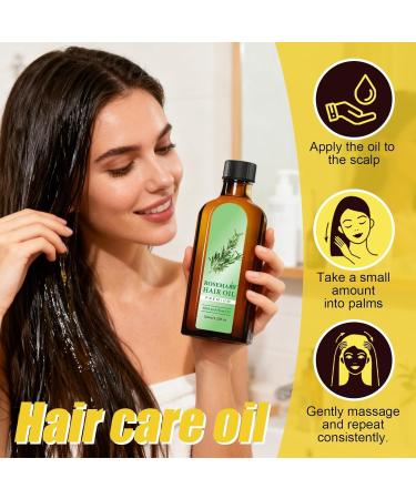  Jingmiger Lightweight Hair Oil - 120ml Anti-Frizz Root Stimulator | Volumizing Hair Oil - for Daily Use Nighttime Shower After Cutting Styling Preparation Home Travel - Buy Online on GoSupps.com