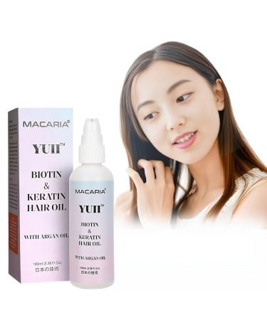 YUII Biotin Hair Oil For Strengthening Hair & Oil With Argan Oil
