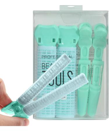Hair Volumizing Clips - Instant Hair Volume Clip | 4 Volumizing Hair Root Clips Heatless Hair Curler for Long and Short Hair Hair Styling Accessories Green - Buy Online on GoSupps.com