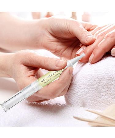  Nybhyjka 3 Packs Radiant Nail Growth Oil with Tea Tree Oil Vitamin E and Aloe Cosmetic Nail Growth Oil For Moisturizing and Repairing Nail Cracks - Buy Online on GoSupps.com