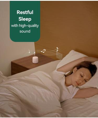 Restnature Travel White Noise Machine - 16 Soothing Sounds, Louder Speaker, Portable & Rechargeable - Pink - Buy Online on GoSupps.com